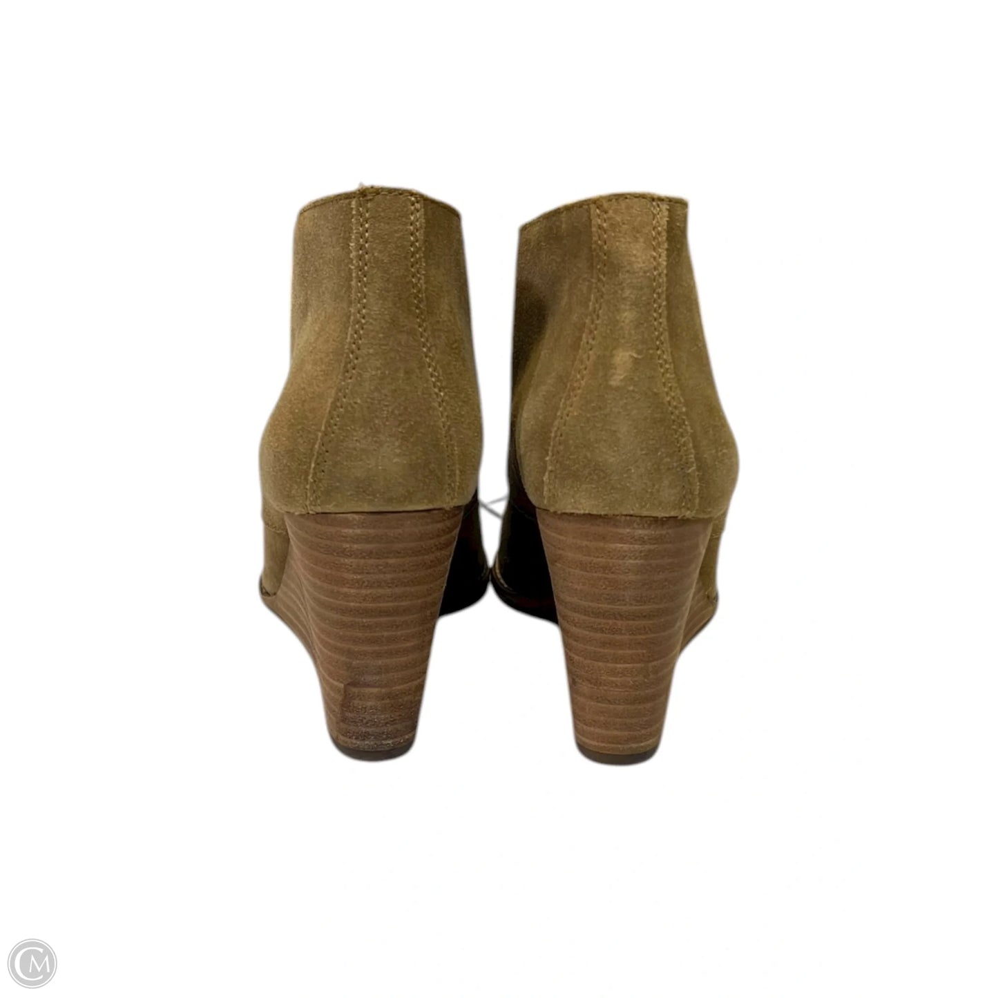 Boots Ankle Heels By Lucky Brand In Tan, Size: 8.5