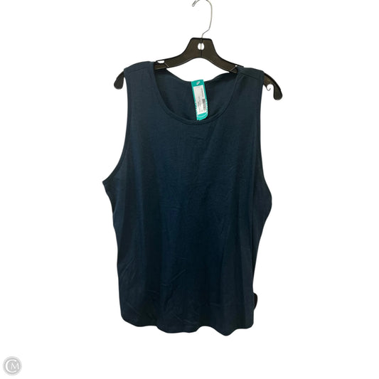 Top Sleeveless Basic By Threads 4 Thought In Teal, Size: L