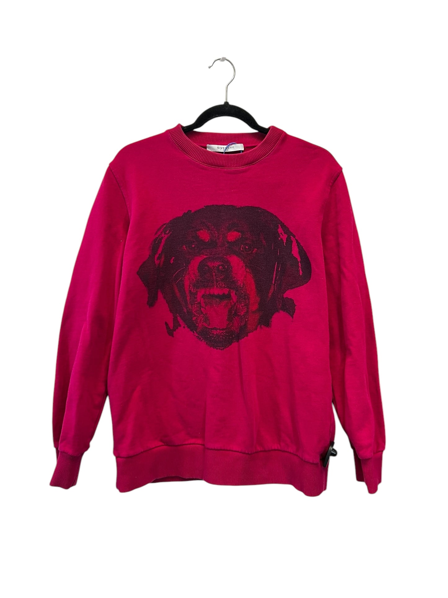 Sweatshirt Luxury Designer By Givenchy In Pink, Size: Xs