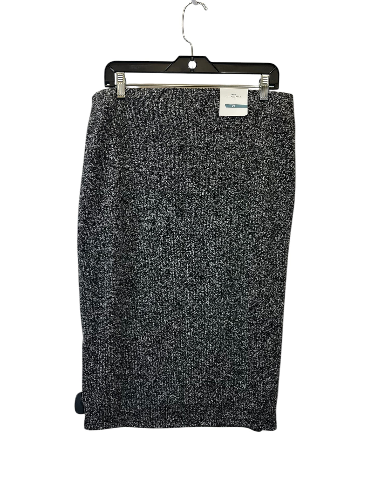 Skirt Maxi By Old Navy In Black & Grey, Size: L