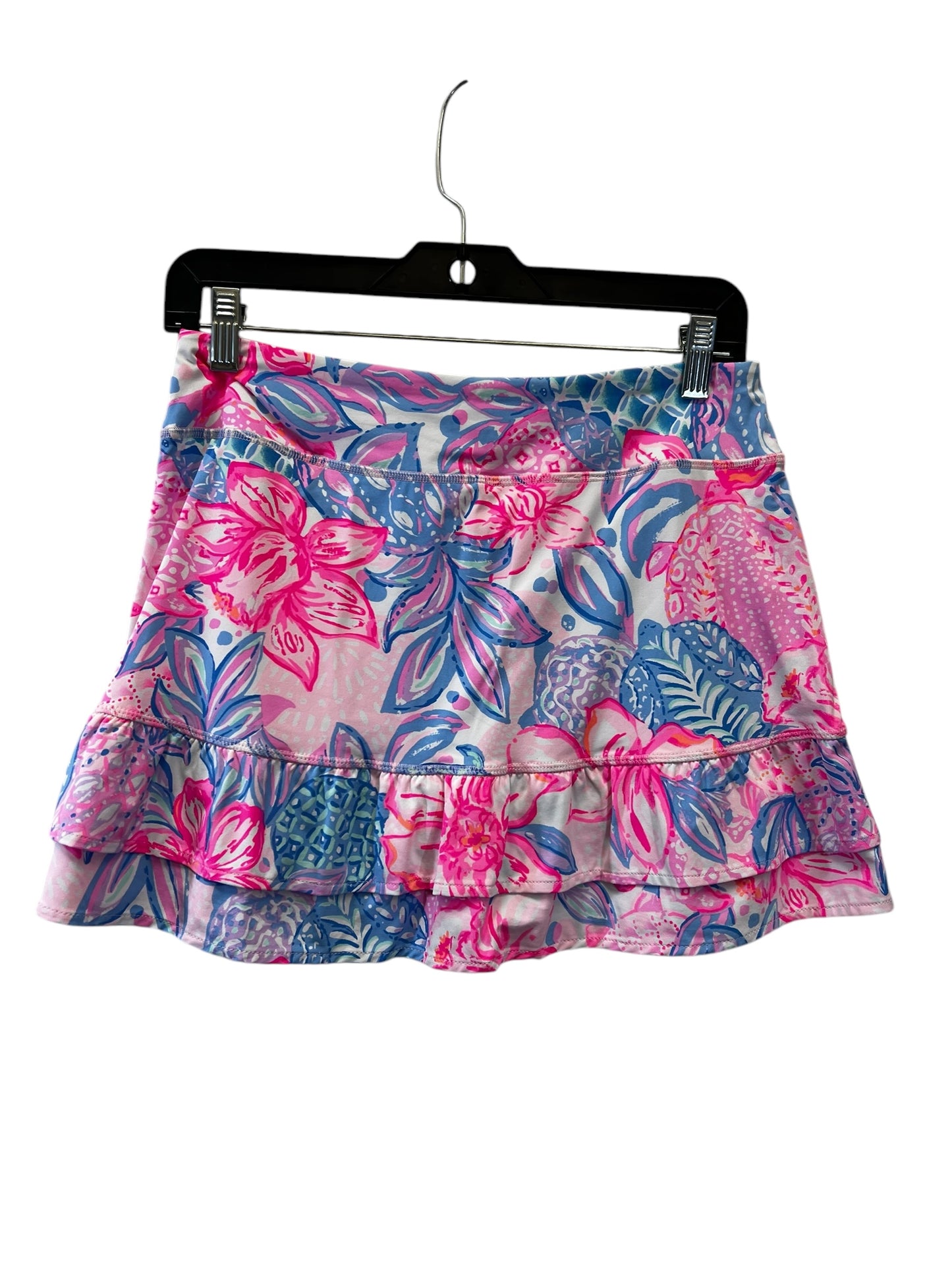 Athletic Skort By Lilly Pulitzer In Blue & Pink, Size: S