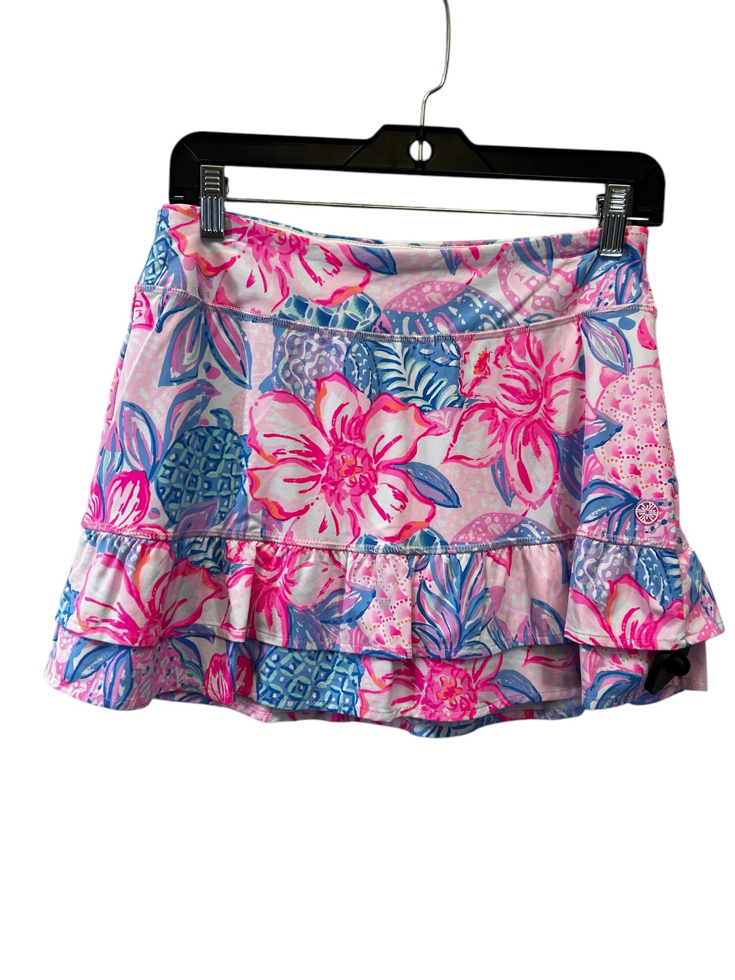 Athletic Skort By Lilly Pulitzer In Blue & Pink, Size: S