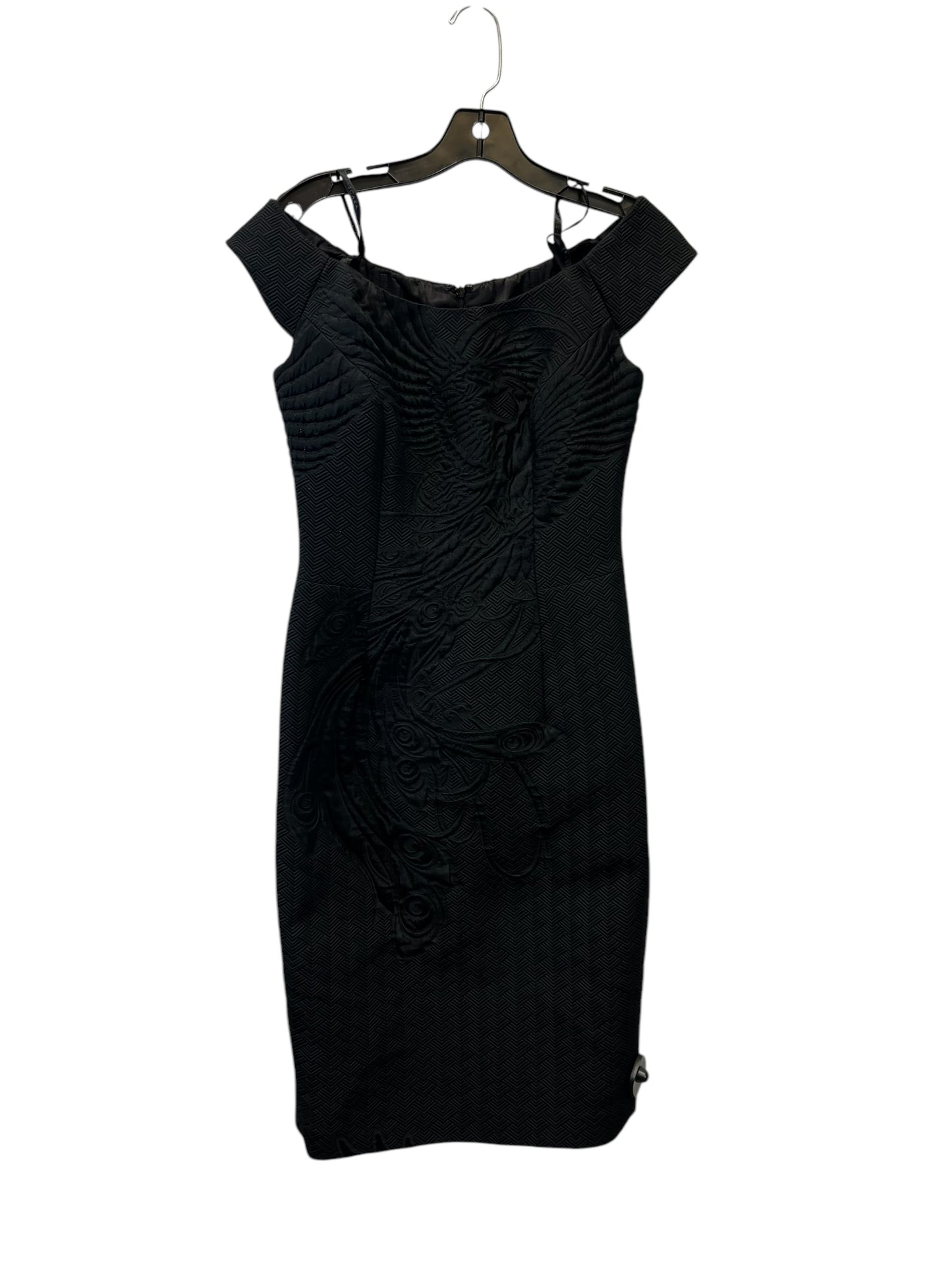 Dress Party Midi By Frascara In Black, Size: 6