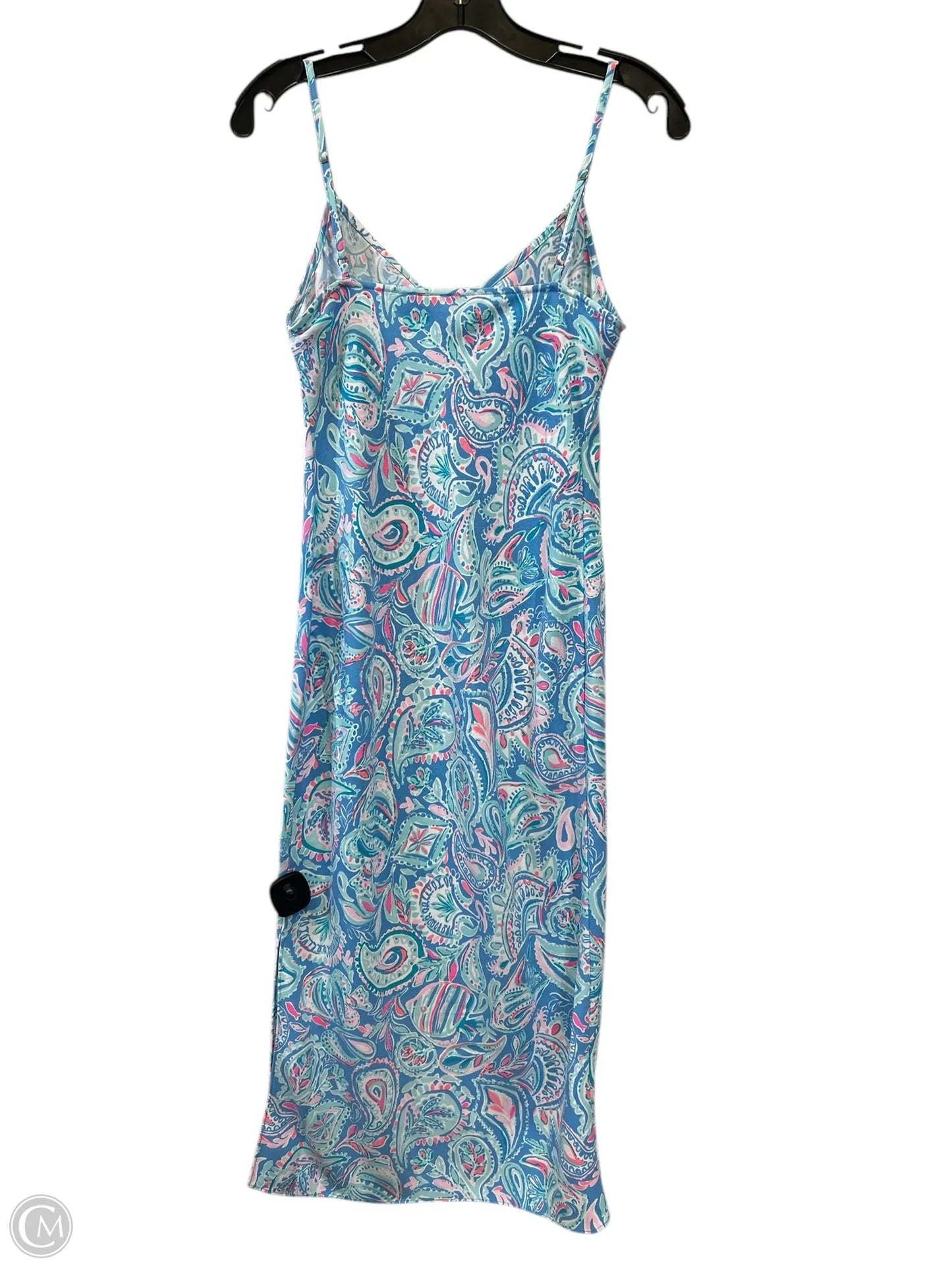 Dress Casual Maxi By Lilly Pulitzer In Blue & Pink, Size: Xs