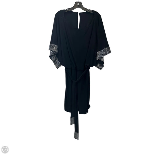 Dress Party Midi By Jessica Howard In Black & Silver, Size: Xl