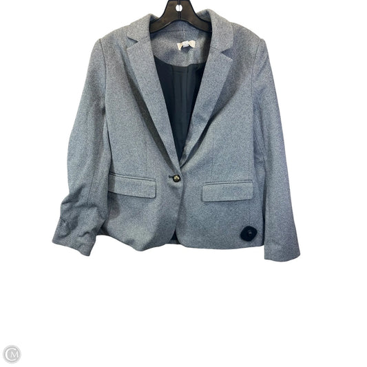 Blazer By Loft In Grey & White, Size: S