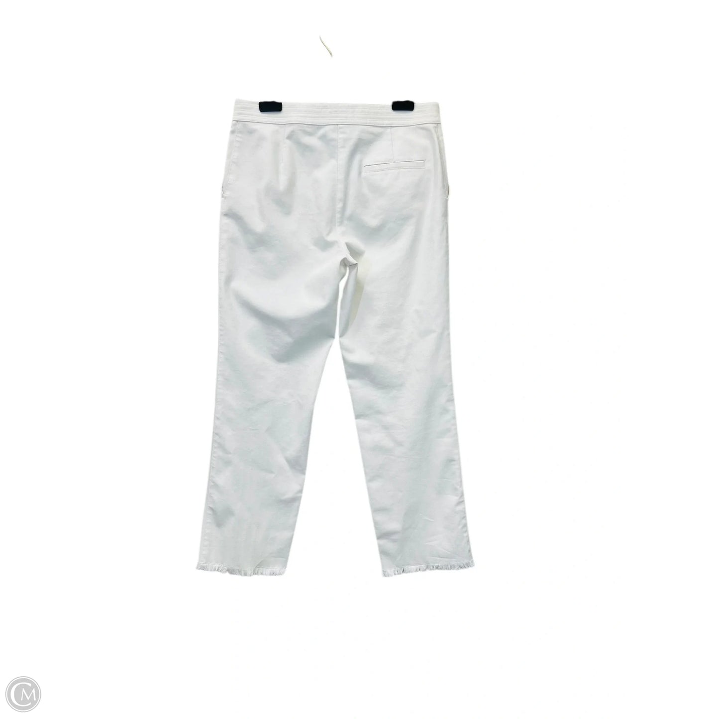 Pants Luxury Designer By Chanel In White, Size: 8
