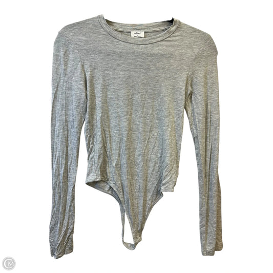 Bodysuit Designer By Wilfred In Grey, Size: S