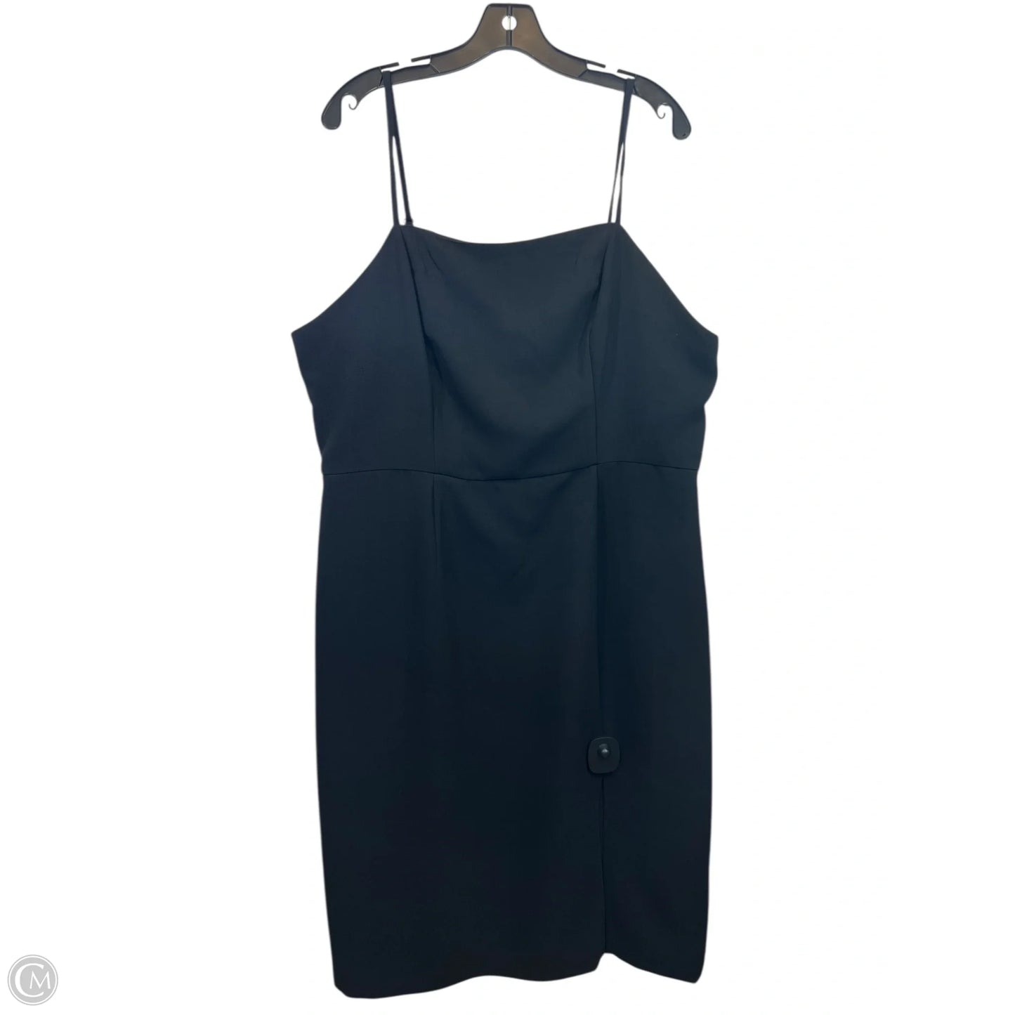 Dress Casual Midi By Nine West Apparel In Black, Size: Xxl