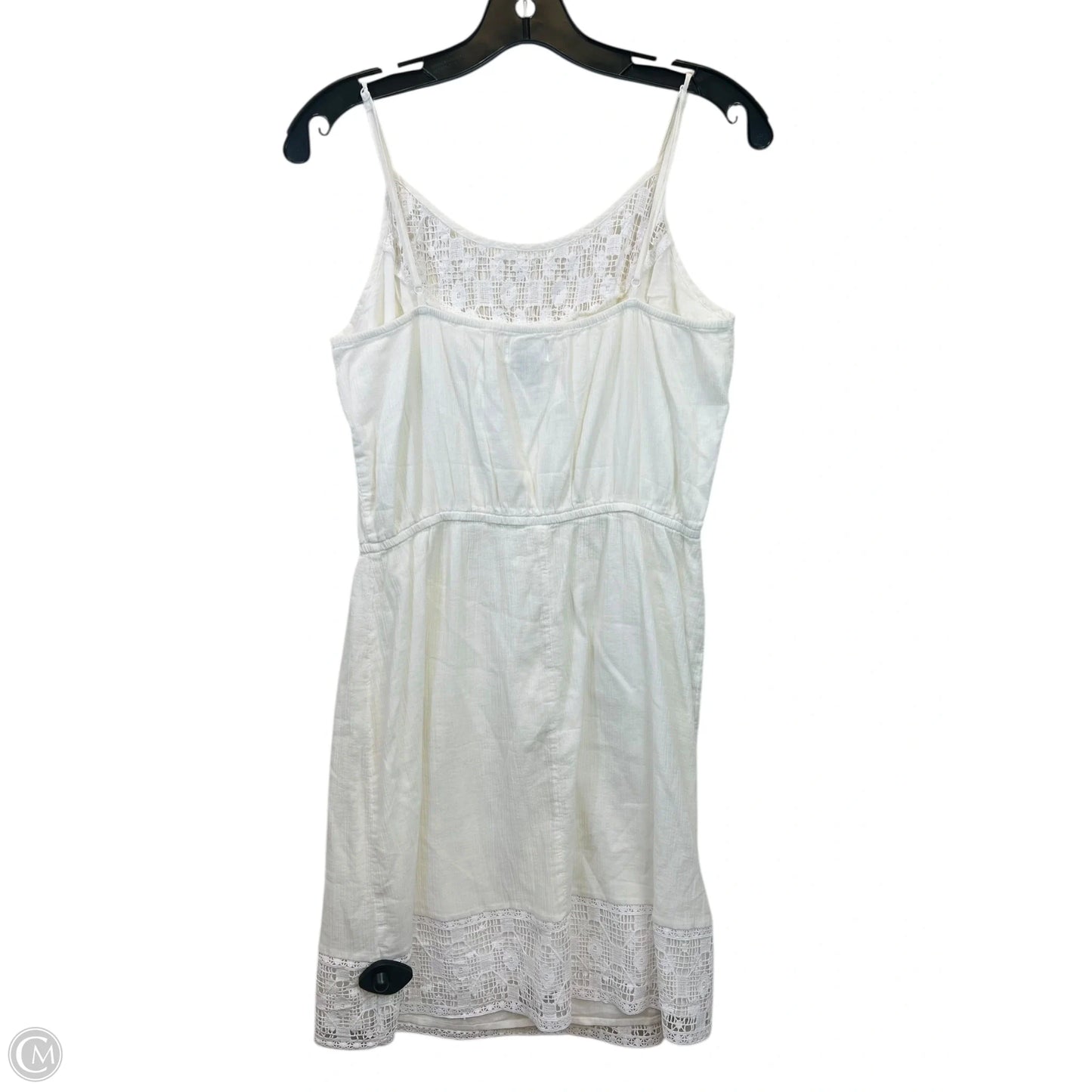 Dress Casual Midi By Old Navy In White, Size: M