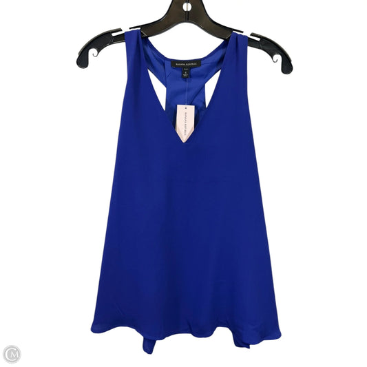 Top Sleeveless By Banana Republic In Blue, Size: Sp