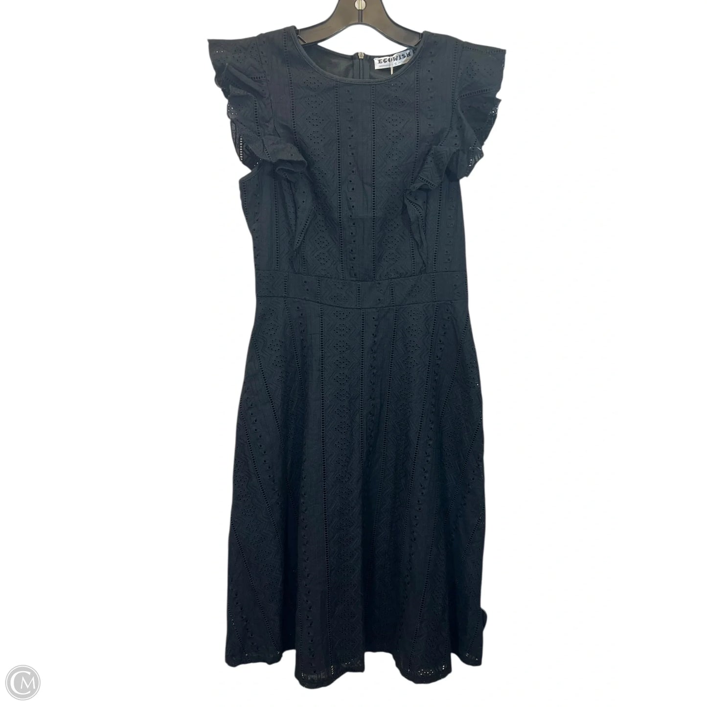 Dress Casual Midi By Ecowish In Black, Size: S