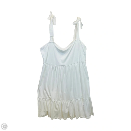 Dress Casual Midi By PUBLIX In White, Size: 3x