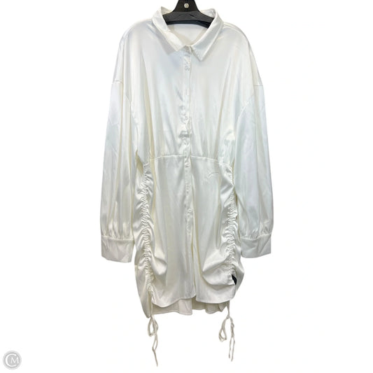 Dress Casual Maxi By Fashion Nova In White, Size: 2x