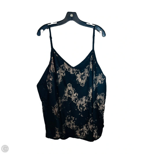 Top Sleeveless By Torrid In Black, Size: 3x