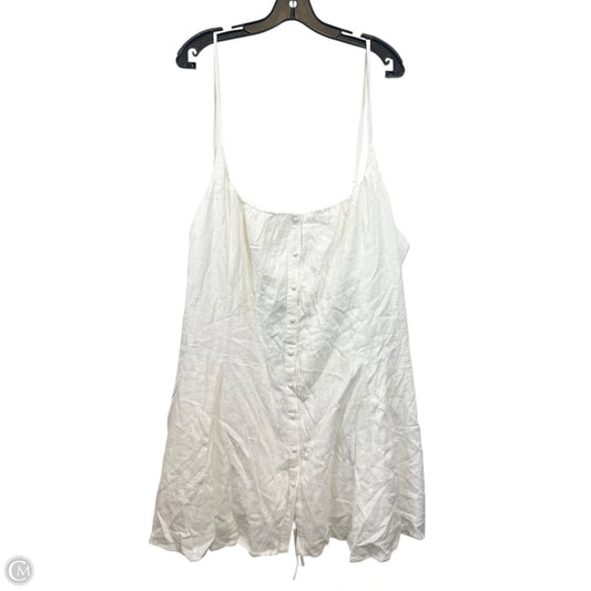 Dress Casual Midi By Princess Polly In White, Size: 2x