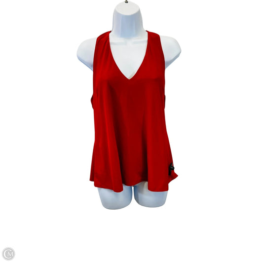 Top Sleeveless By Inc In Red, Size: L