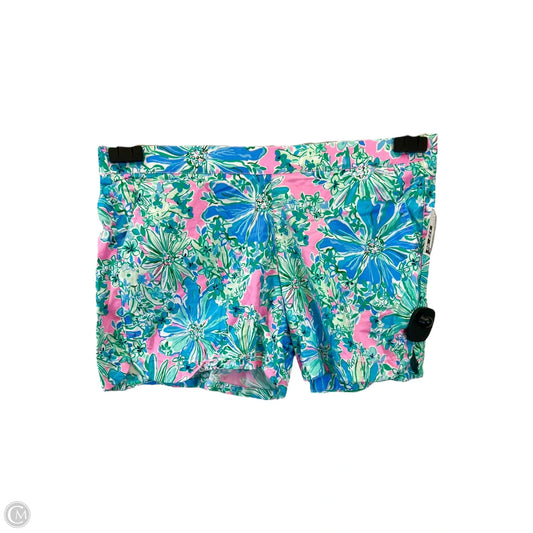 Shorts By Lilly Pulitzer In Blue & Green, Size: M