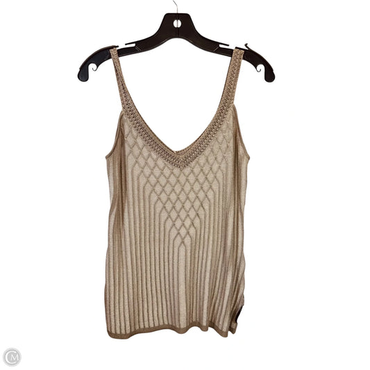 Top Sleeveless By White House Black Market In Taupe, Size: S