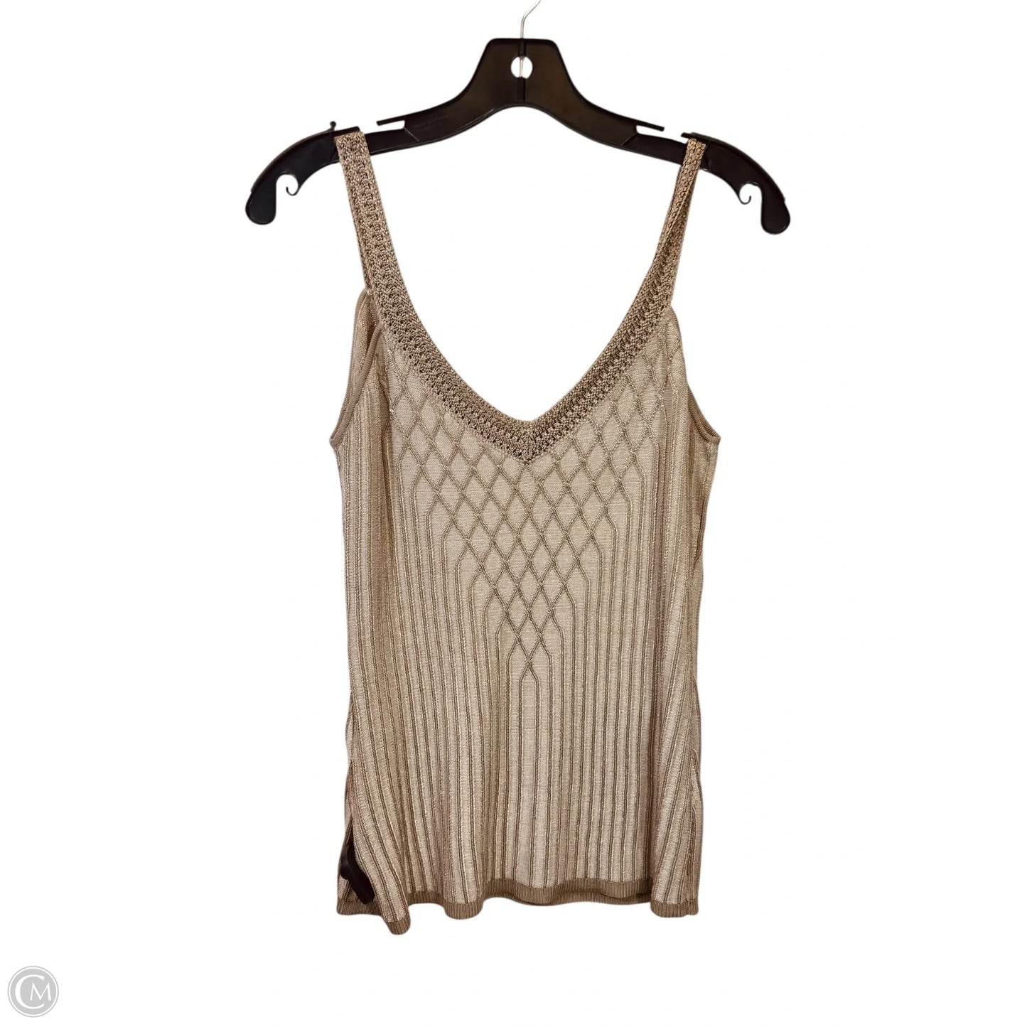 Top Sleeveless By White House Black Market In Taupe, Size: S