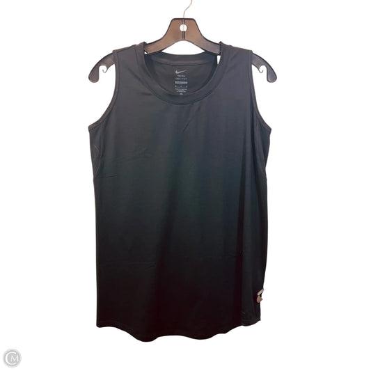 Top Sleeveless By Nike Apparel In Black, Size: M