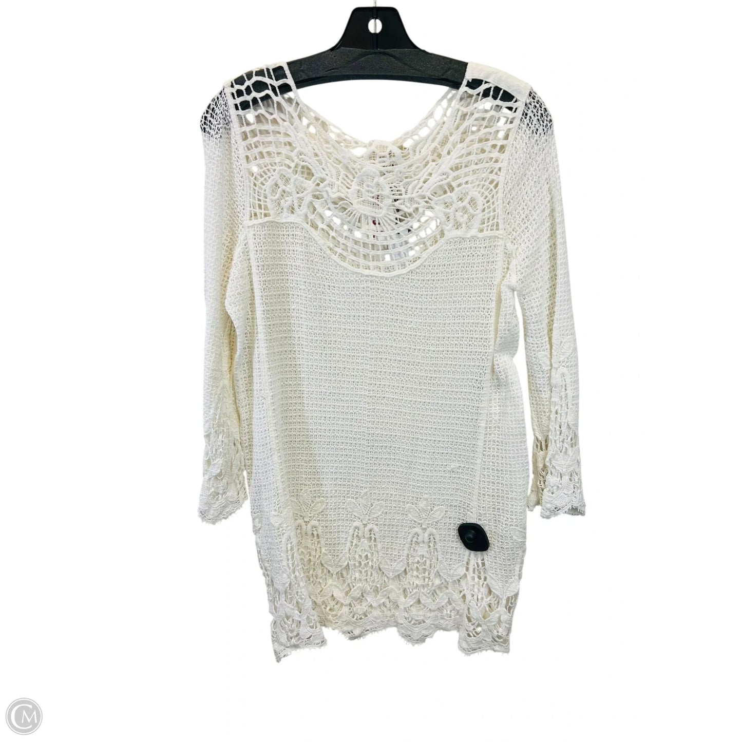 Swimwear Cover-up By Capri In White, Size: L