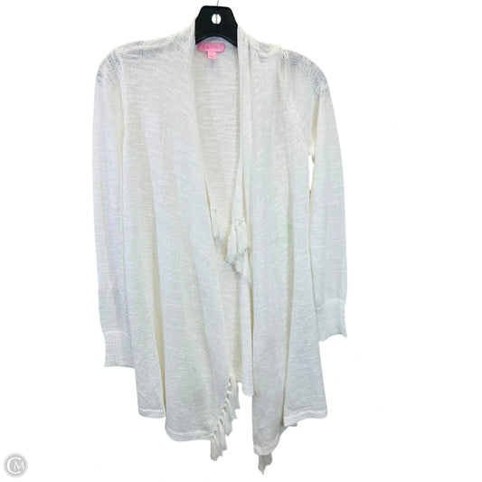 Cardigan By Lilly Pulitzer In Ivory, Size: S