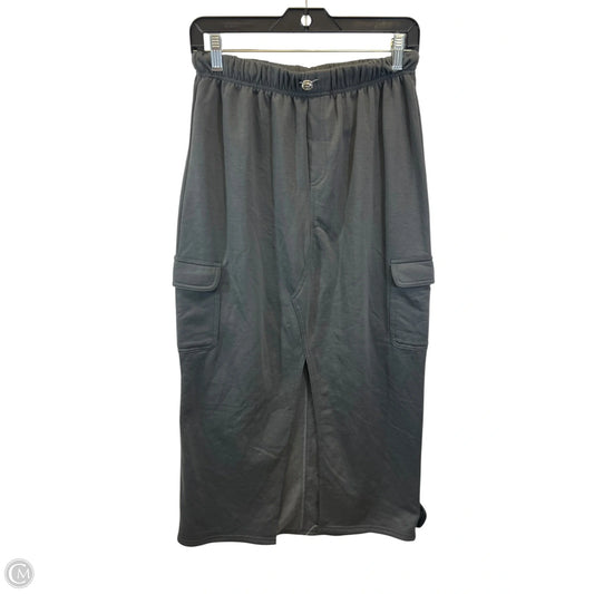 Skirt Maxi By Almost Famous In Grey, Size: M