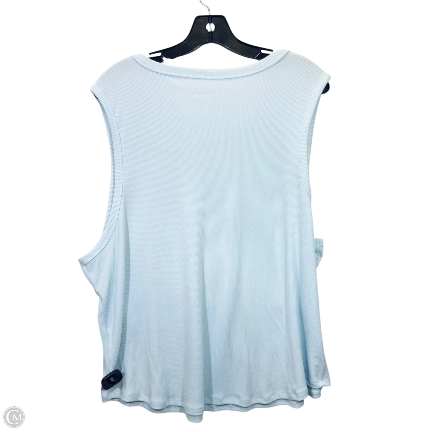 Top Sleeveless By Wallflower In Blue, Size: 3x
