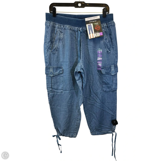Jeans Straight By Classic Apparel In Blue Denim, Size: S