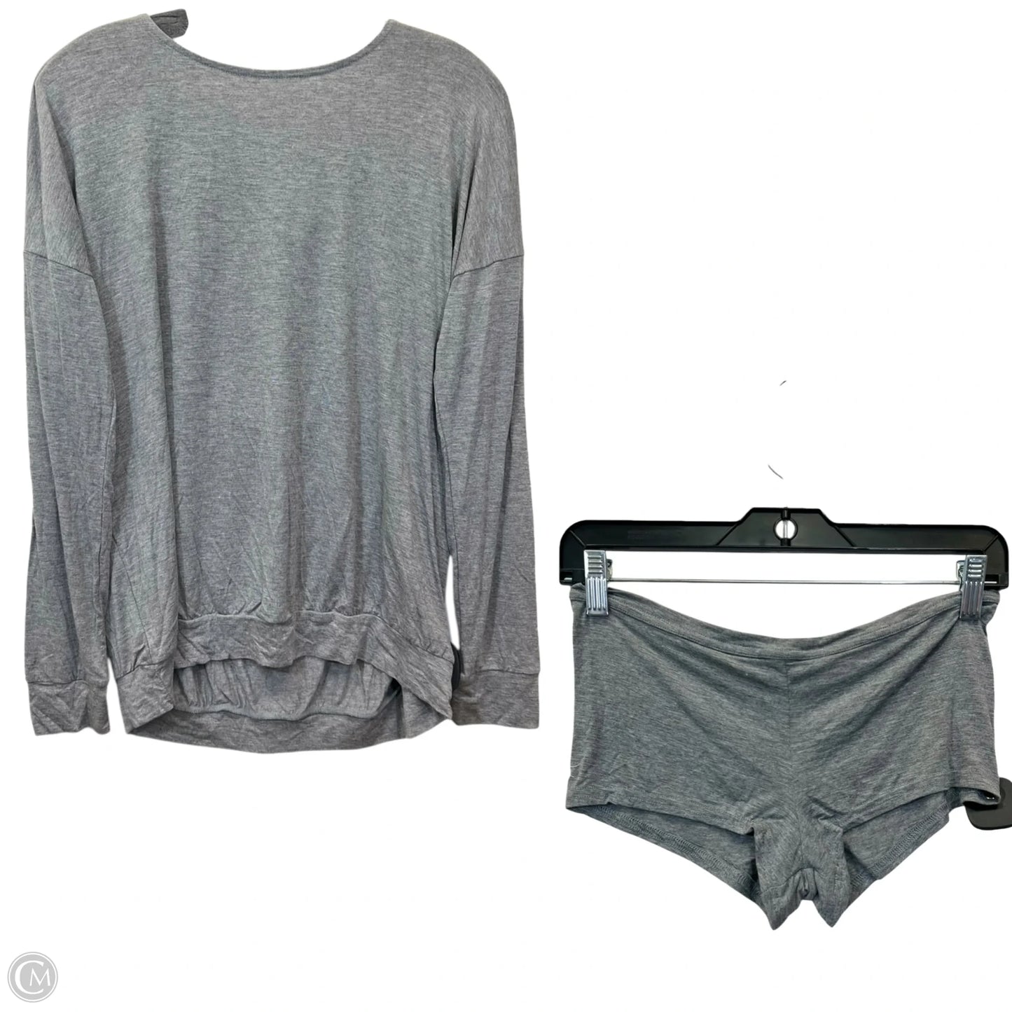 Pajamas 2pc By Cmc In Grey & Pink, Size: M