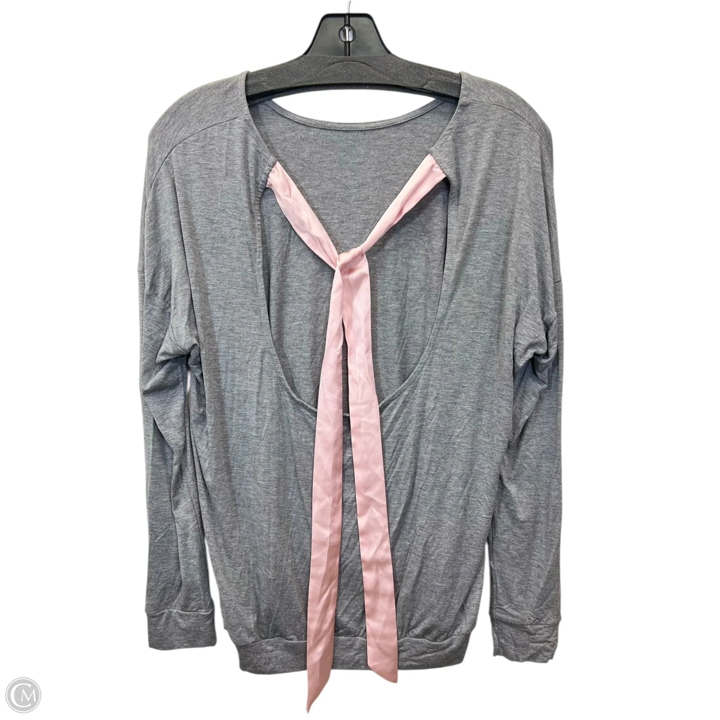 Pajamas 2pc By Cmc In Grey & Pink, Size: M