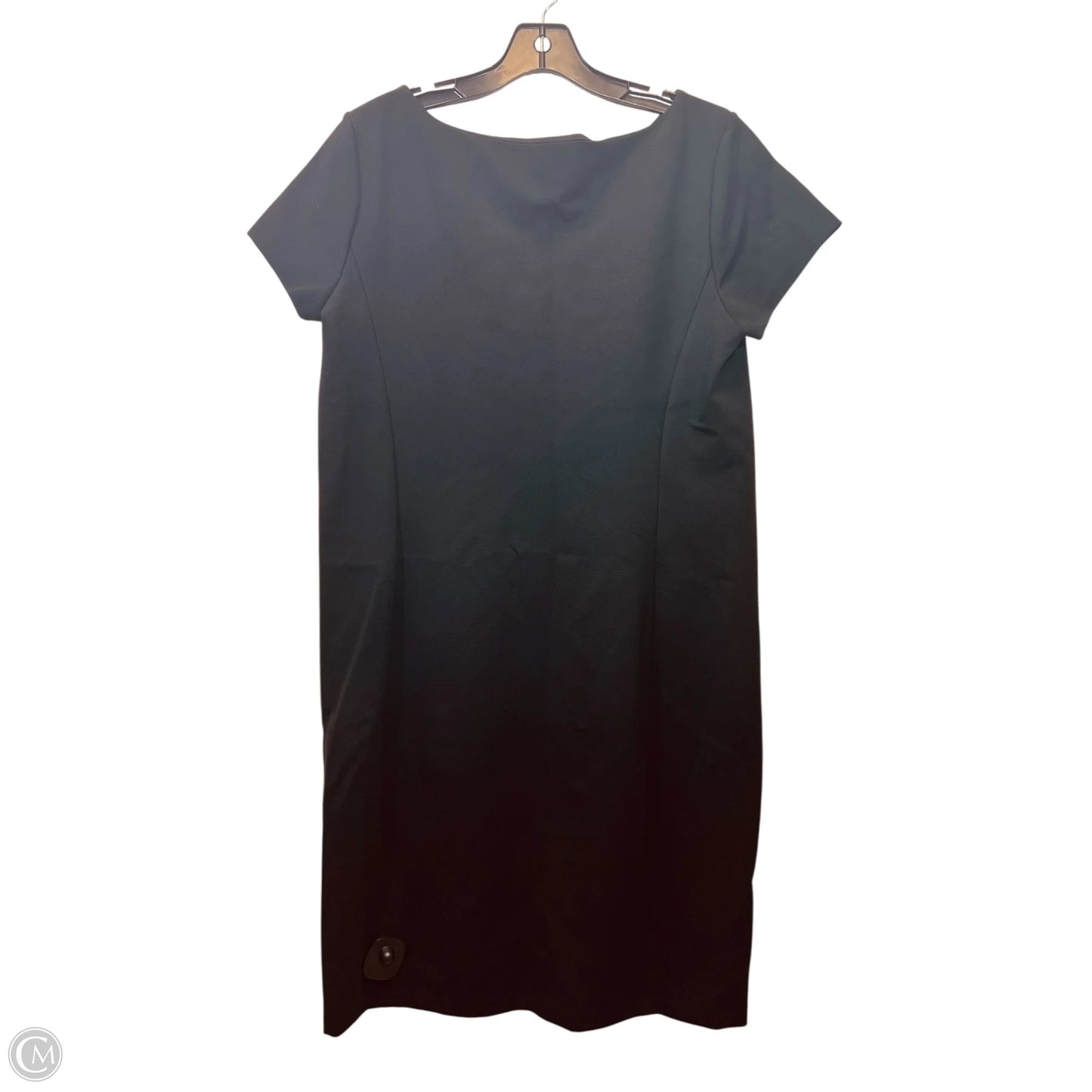Dress Casual Midi By Lauren By Ralph Lauren In Black, Size: L