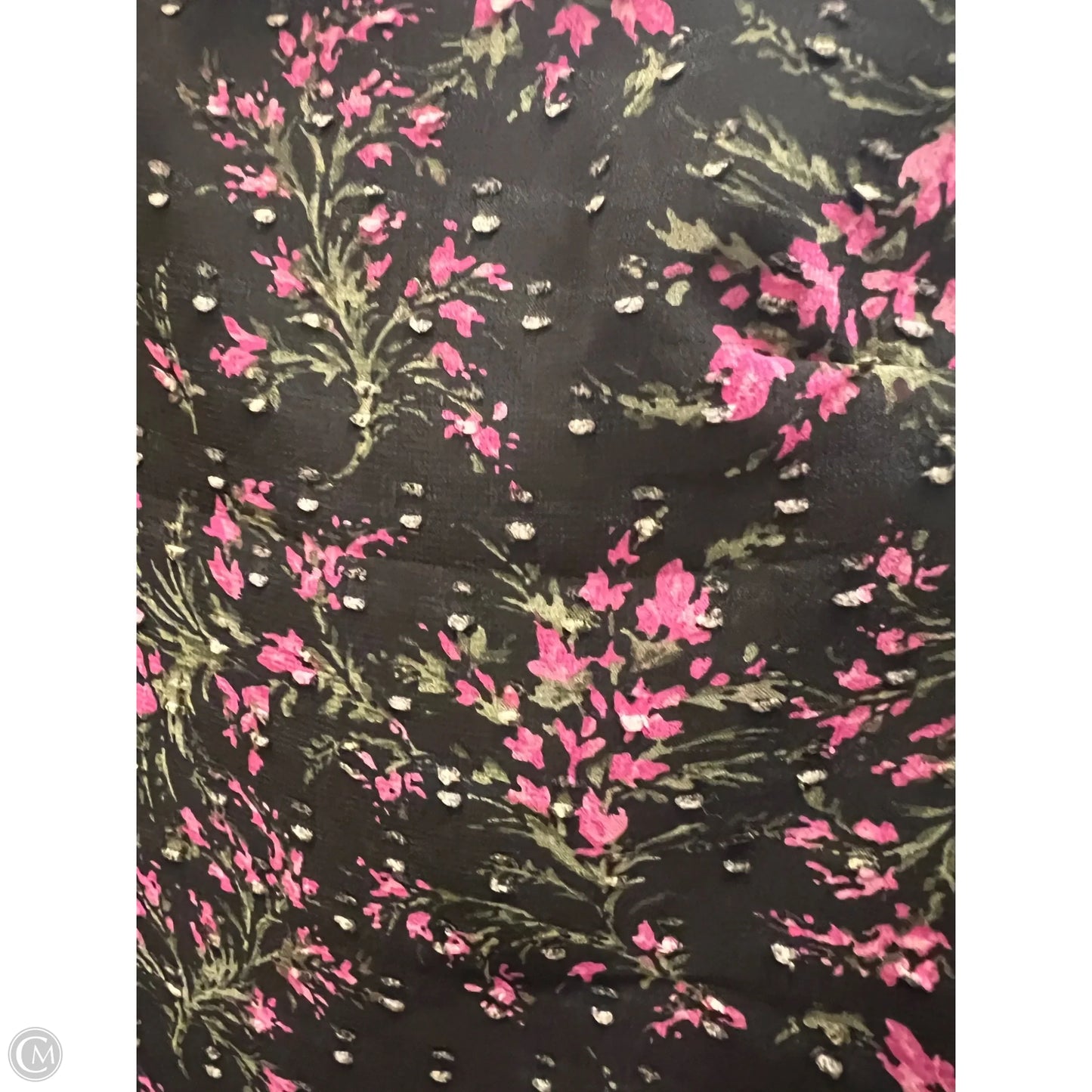 Top 3/4 Sleeve By Cece In Floral Print, Size: Xs