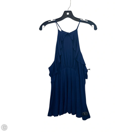 Top Sleeveless By Ro & De In Blue, Size: Xl