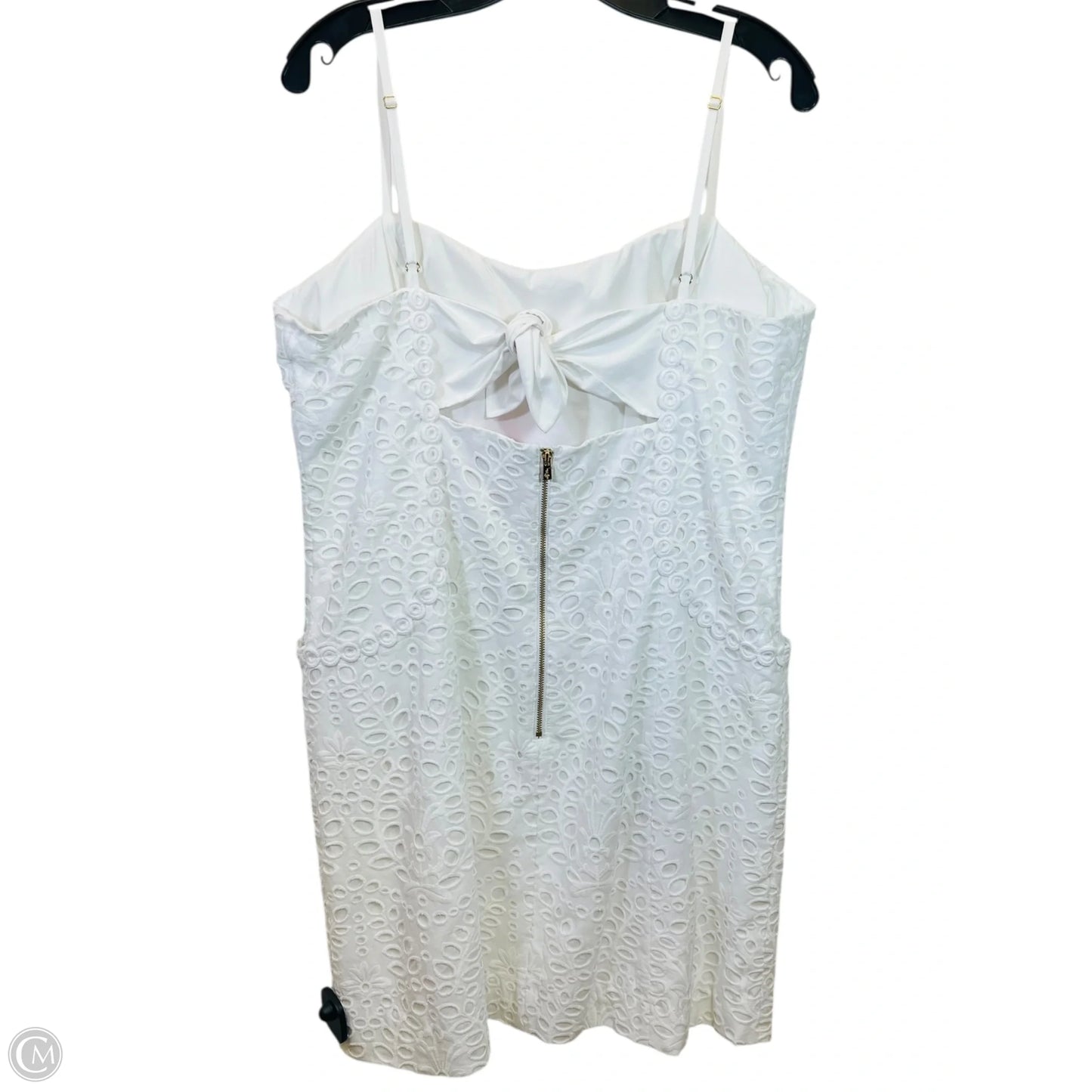 Dress Casual Midi By Lilly Pulitzer In White, Size: 16