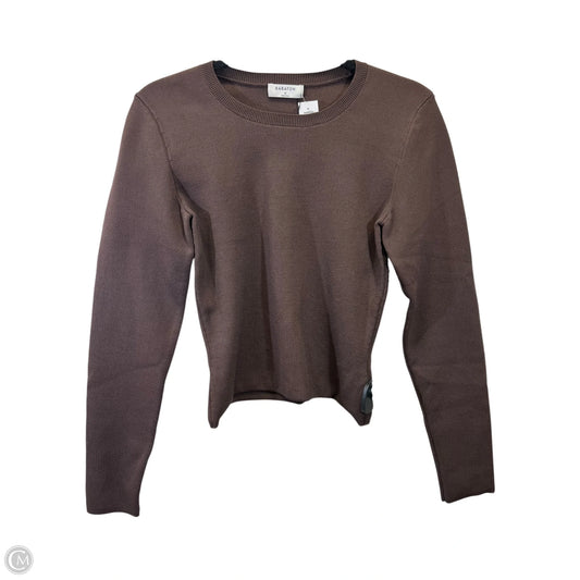 Top Long Sleeve Designer By Babaton In Silver, Size: M