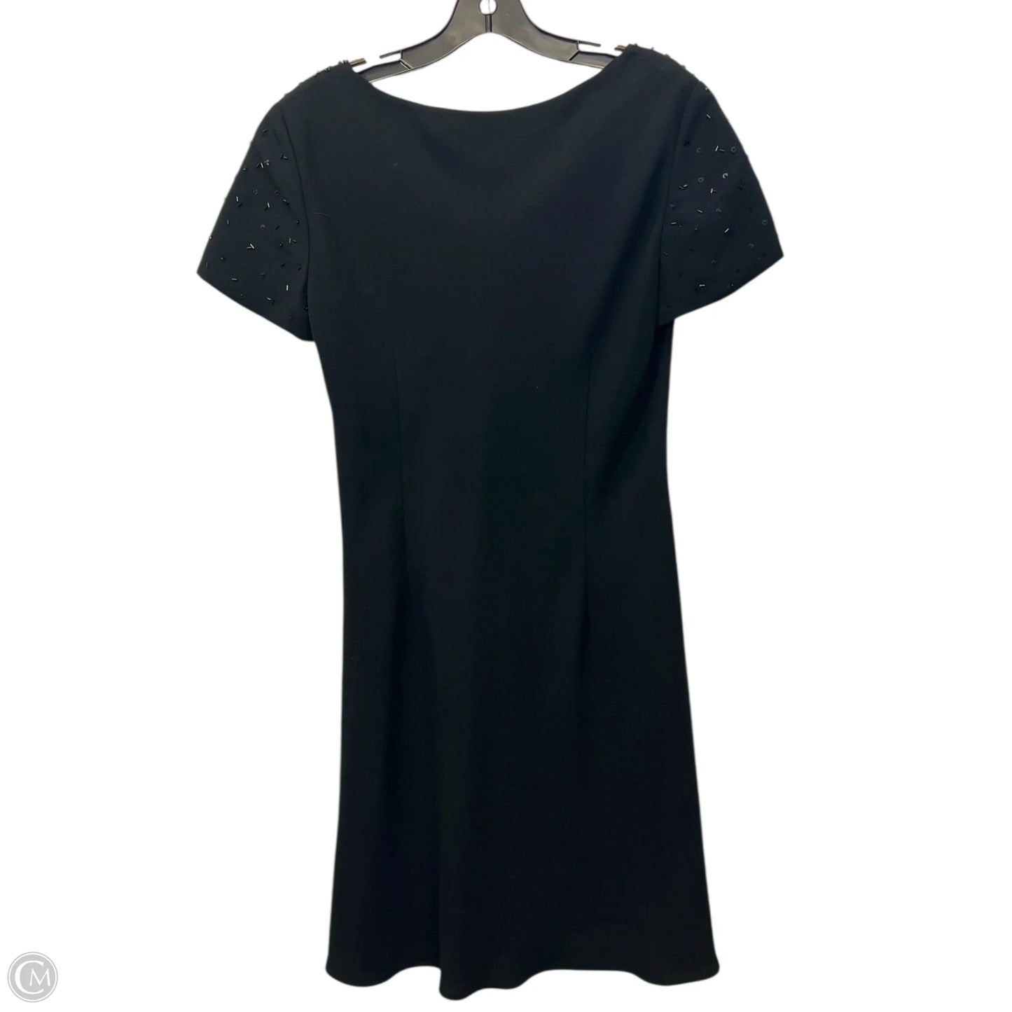 Dress Party Midi By Jones New York In Black, Size: L