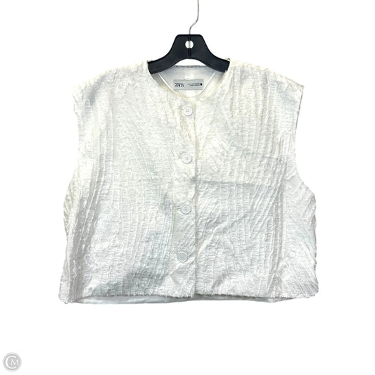 Vest Other By Zara In Cream, Size: Xl