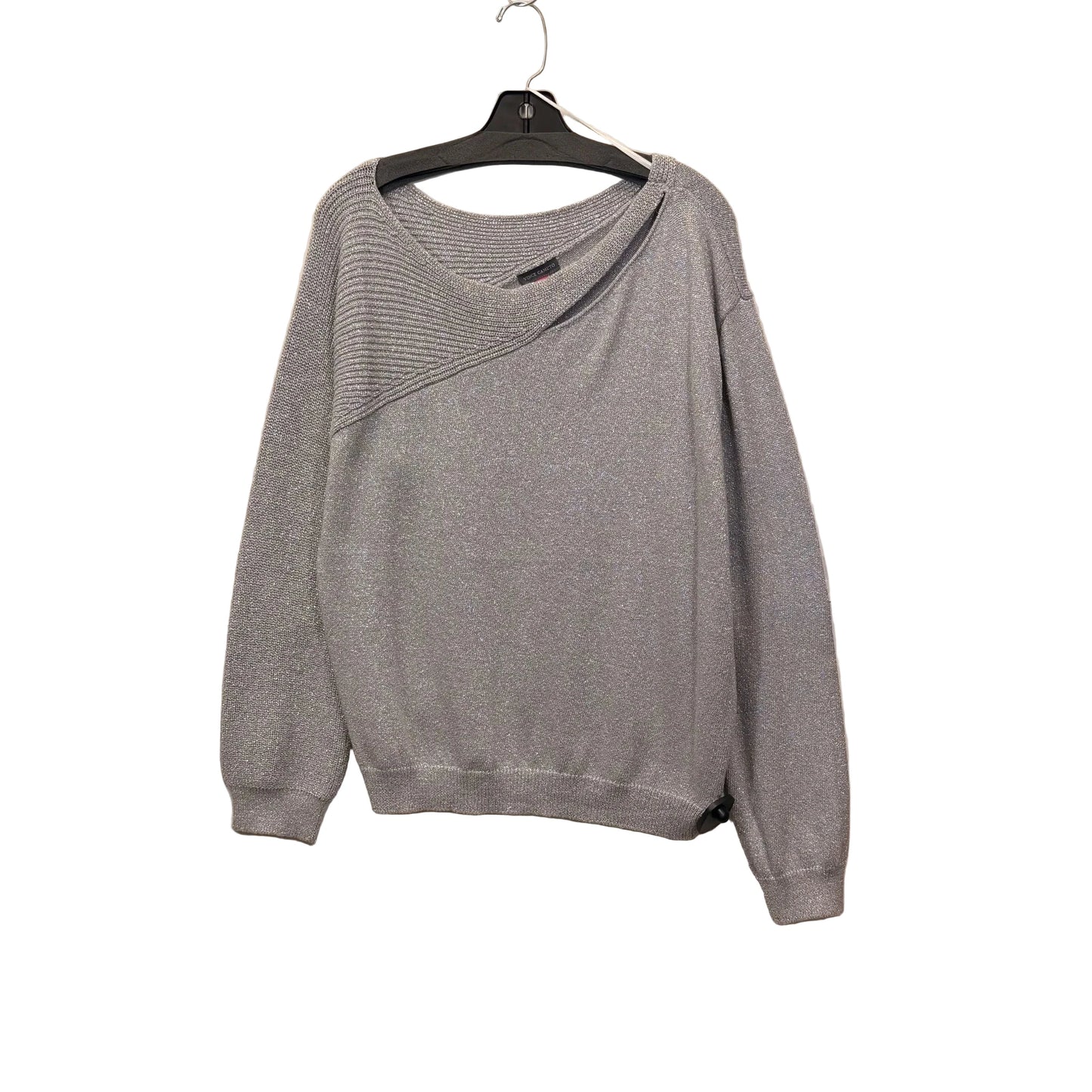 Sweater By Vince Camuto In Silver, Size: Xl