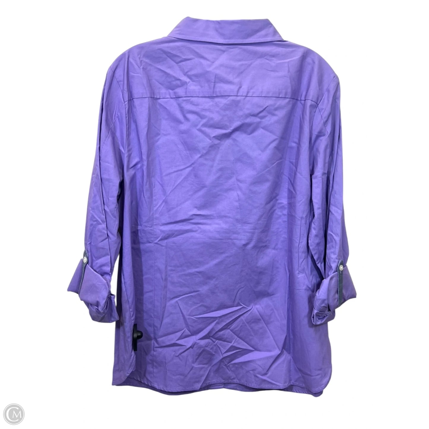 Top Sleeveless By Tommy Hilfiger In Purple, Size: Xl