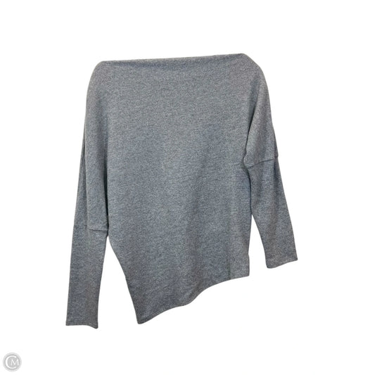 Top Long Sleeve By Astr In Grey, Size: M