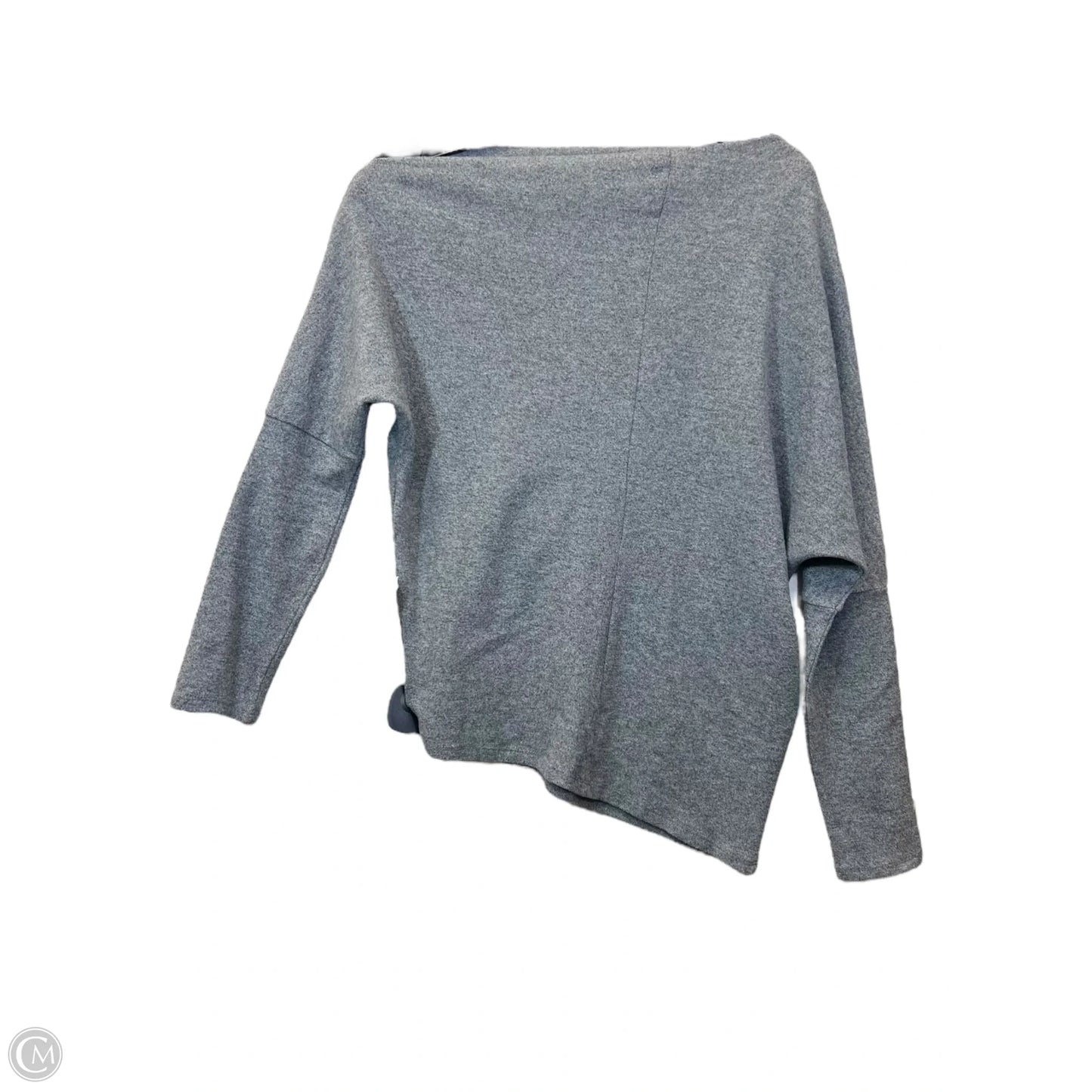 Top Long Sleeve By Astr In Grey, Size: M