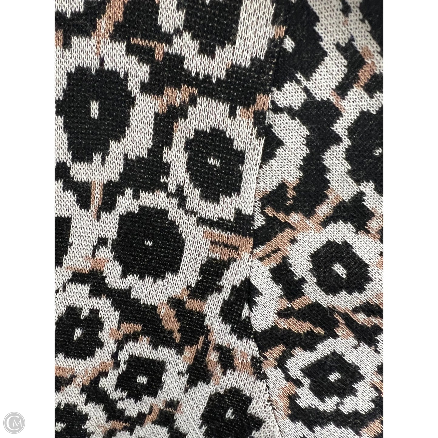 Dress Designer By Diane Von Furstenberg In Black & Pink, Size: M