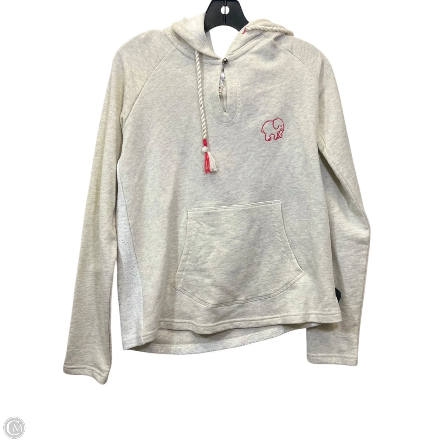 Sweatshirt Hoodie By Ivory Ella In Grey, Size: S