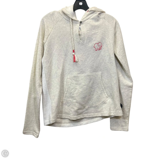 Sweatshirt Hoodie By Ivory Ella In Grey, Size: S