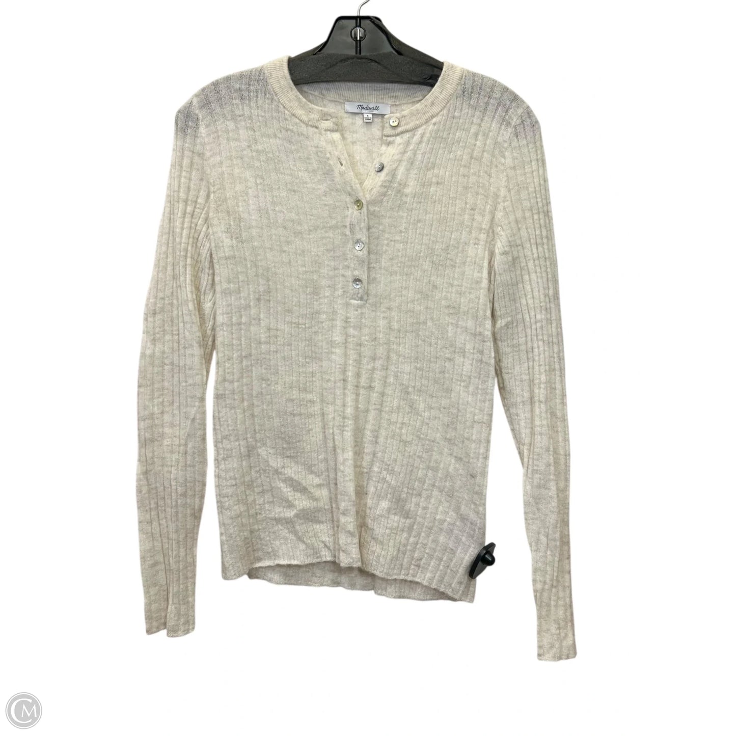 Top Long Sleeve By Madewell In Tan, Size: S
