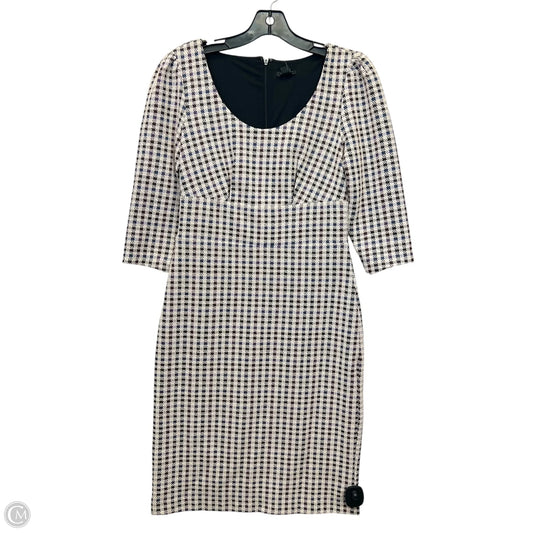 Dress Casual Midi By Ann Taylor In Green & Purple, Size: Xs
