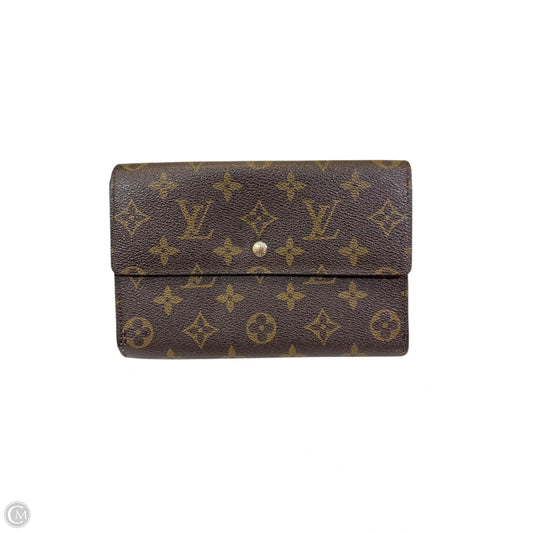 Wallet Luxury Designer By Louis Vuitton, Size: Medium