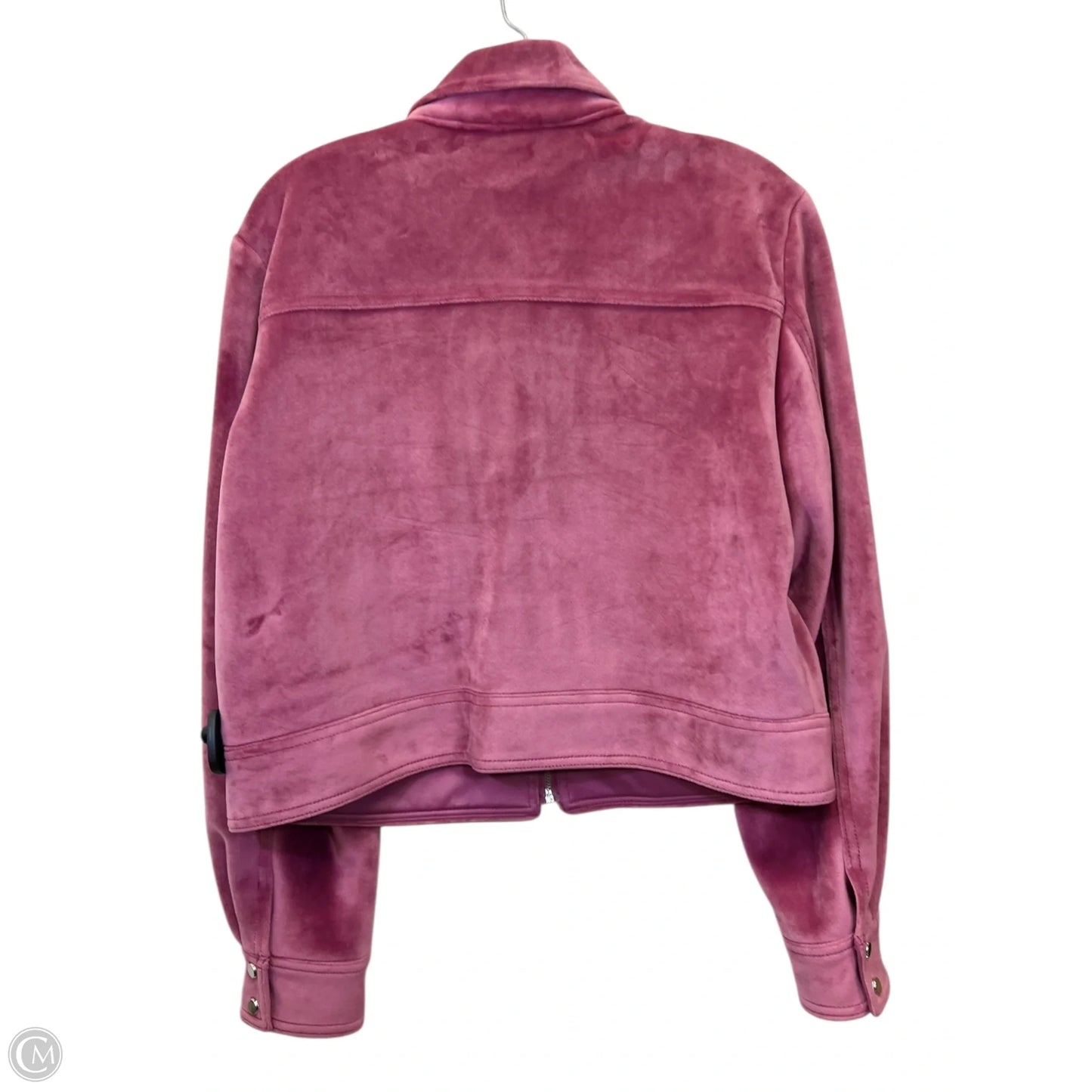 Velvet Jacket Other By Nine West Apparel In Pink, Size: L